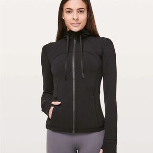 Lululemon Hooded Define Jacket *Nulu Black Size 6